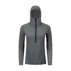 Women's Deluge 1/2 Zip Hooded Long Sleeve