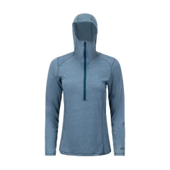 Women's Deluge 1/2 Zip Hooded Long Sleeve